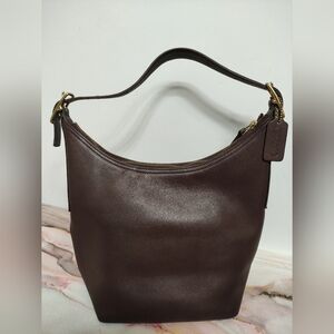 Vintage Coach 9823 Legacy West Hobo Bag Mahogany Brown